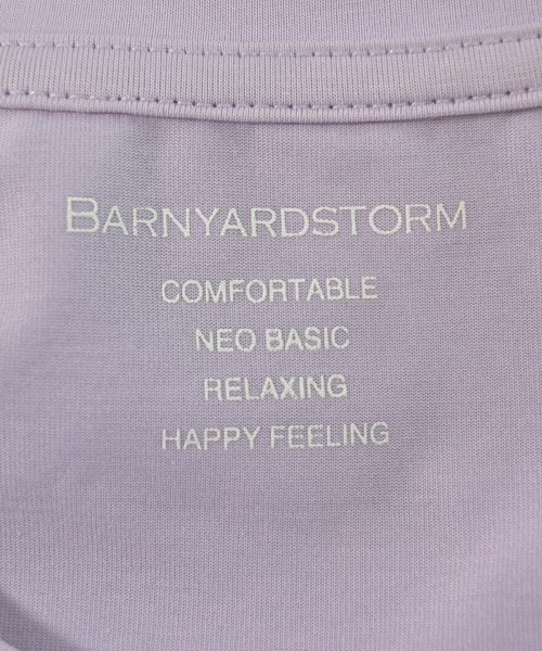 BARNYARDSTORM（バーンヤードストーム）Tシャツ・カットソー 紫 サイズ:1(M位) レディース/2200682633024