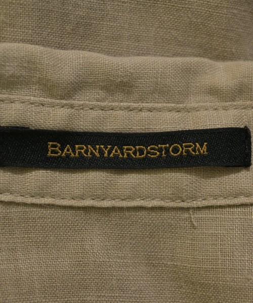 BARNYARDSTORM（バーンヤードストーム）シャツワンピース ベージュ サイズ:0(S位) レディース/2200691495040