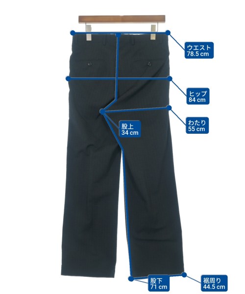 Camoshita（カモシタ）スラックス 紺 サイズ:46(M位) メンズ/2200634038167