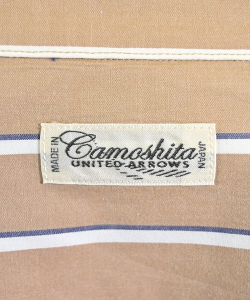 Camoshita（カモシタ）カジュアルシャツ ベージュ サイズ:M メンズ/2200640311513