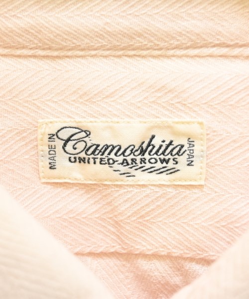 Camoshita（カモシタ）ドレスシャツ ピンク サイズ:37(XS位) メンズ/2200699290050