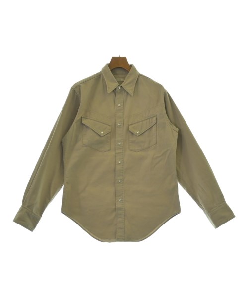 Camoshita(カモシタ)カジュアルシャツ ベージュ サイズ:L/2200665340086