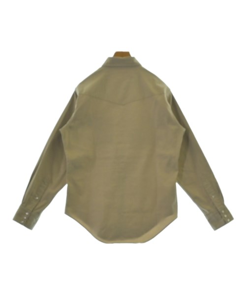 Camoshita（カモシタ）カジュアルシャツ ベージュ サイズ:L メンズ/2200665340086