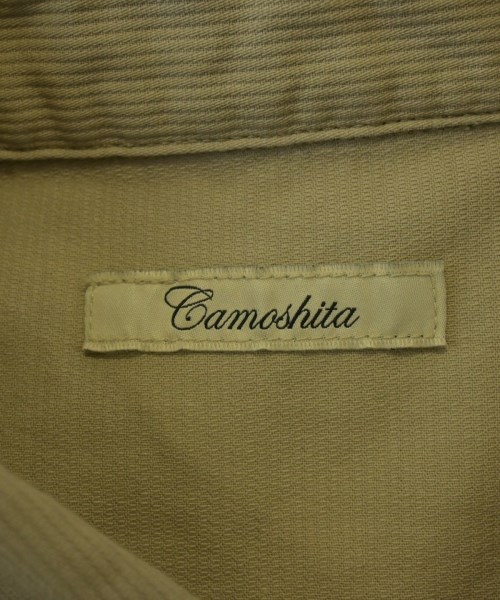 Camoshita（カモシタ）カジュアルシャツ ベージュ サイズ:L メンズ/2200665340086