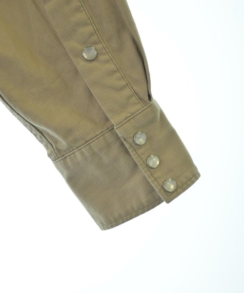 Camoshita（カモシタ）カジュアルシャツ ベージュ サイズ:L メンズ/2200665340086