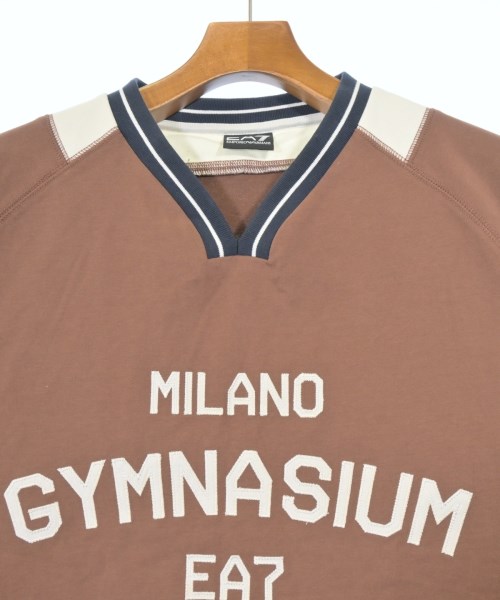 EA7（イーエーセブン）Tシャツ・カットソー 茶 サイズ:XXL メンズ/2200656091027