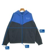 EA7（イーエーセブン）パーカー 青 サイズ:L メンズ/2200656091034