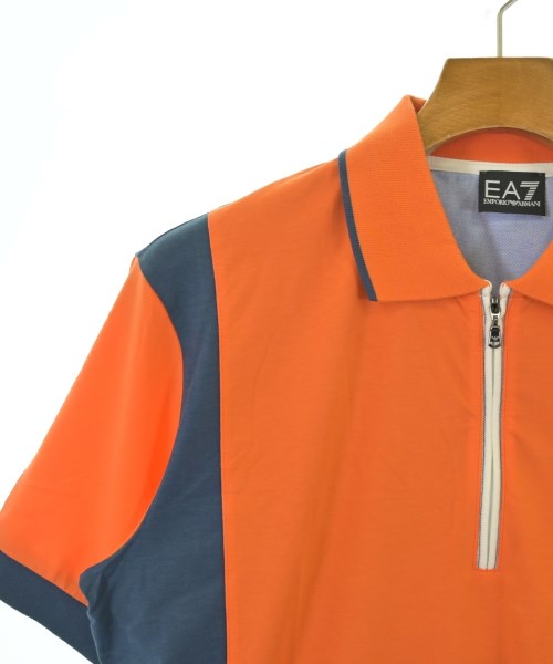 EA7（イーエーセブン）ポロシャツ オレンジ サイズ:L メンズ/2200670528097
