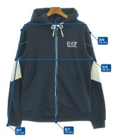 EA7（イーエーセブン）パーカー 紺 サイズ:XL メンズ/2200721797052