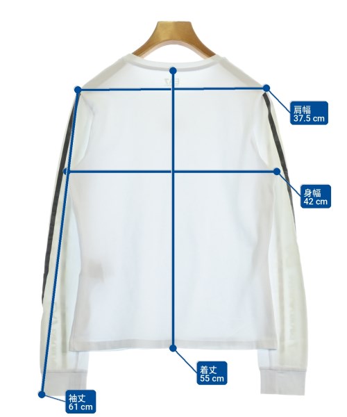 EA7（イーエーセブン）Tシャツ・カットソー 白 サイズ:M レディース/2200731692095