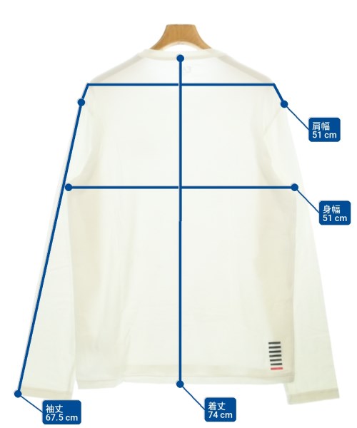 EA7（イーエーセブン）Tシャツ・カットソー 白 サイズ:XXL メンズ/2200721246109