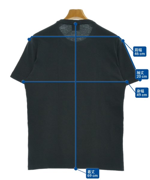 EA7（イーエーセブン）Tシャツ・カットソー 黒 サイズ:S メンズ/2200685564103