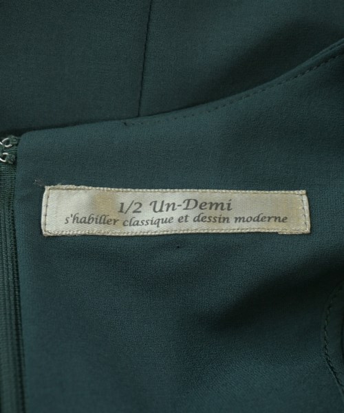 1/2 unｰdemi（アンドゥミ）ブラウス 緑 サイズ:36(S位) レディース/2200617435143