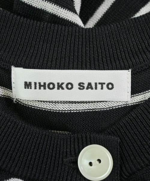 MIHOKO SAITO（ミホコ　サイトウ）カーディガン 黒 サイズ:F レディース/2200689630064