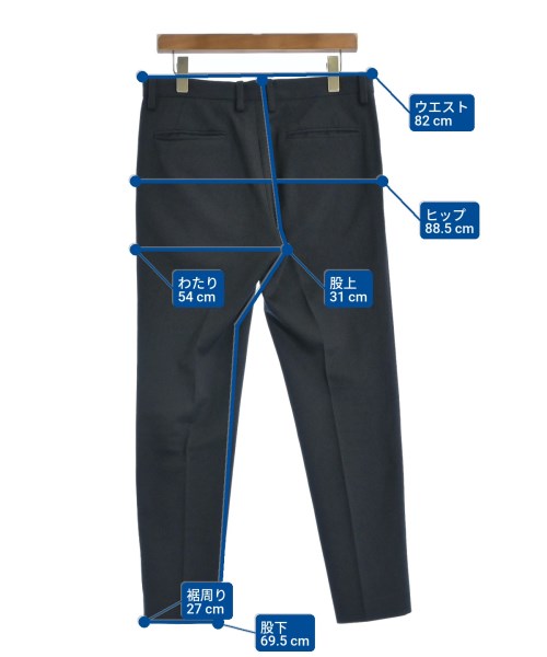 NUMBER NINE（ナンバーナイン）スラックス 紺 サイズ:2(S位) メンズ/2200496472116