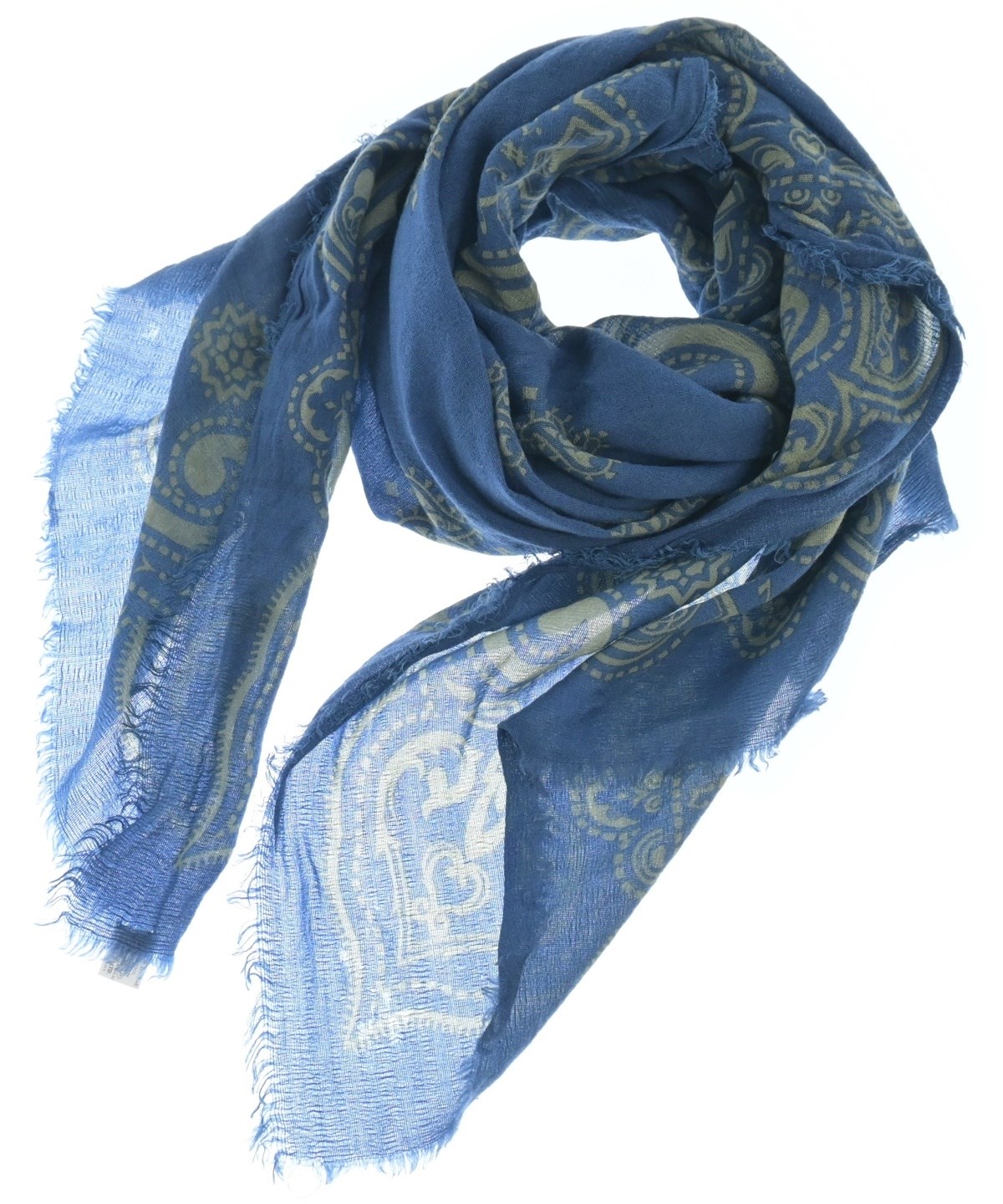 NUMBER NINE（ナンバーナイン）ストール 青 サイズ:- メンズ