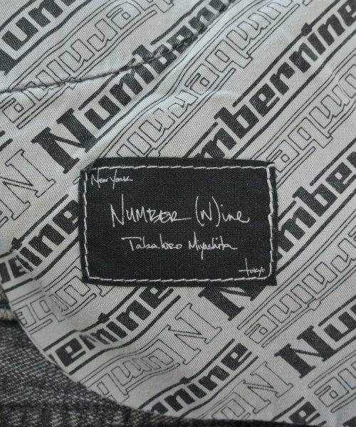 NUMBER NINE（ナンバーナイン）デニムパンツ グレー サイズ:3(M位) メンズ/2200636778016