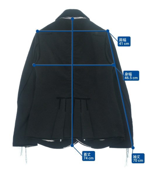 NUMBER NINE（ナンバーナイン）カジュアルジャケット 黒 サイズ:3(M位) メンズ/2200637191012