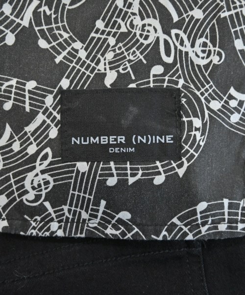 NUMBER NINE（ナンバーナイン）デニムパンツ 黒 サイズ:S メンズ/2200638361032