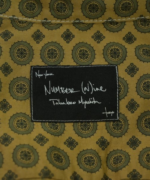 NUMBER NINE（ナンバーナイン）カジュアルシャツ カーキ サイズ:3(M位) メンズ/2200640171148