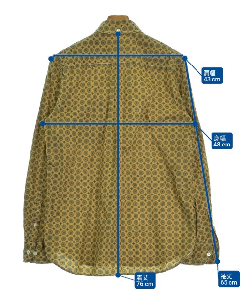 NUMBER NINE（ナンバーナイン）カジュアルシャツ カーキ サイズ:3(M位) メンズ/2200640171148