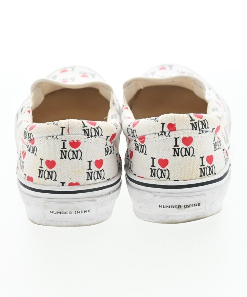 NUMBER NINE（ナンバーナイン）スニーカー 白 サイズ:US8(26cm位) メンズ/2200641571503