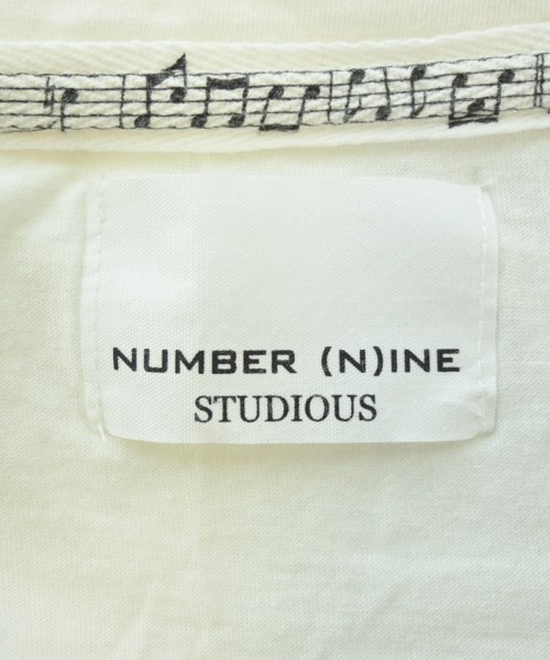 NUMBER NINE（ナンバーナイン）Tシャツ・カットソー 白 サイズ:3(M位) メンズ/2200592562124
