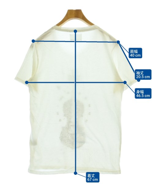NUMBER NINE（ナンバーナイン）Tシャツ・カットソー 白 サイズ:3(M位) メンズ/2200592562124