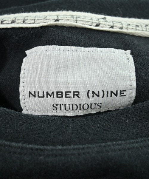 NUMBER NINE（ナンバーナイン）Tシャツ・カットソー 黒 サイズ:-(XS位) メンズ/2200592562131