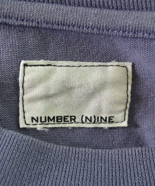 NUMBER NINE（ナンバーナイン）Tシャツ・カットソー 紫 サイズ:1(XS位) メンズ/2200610810077