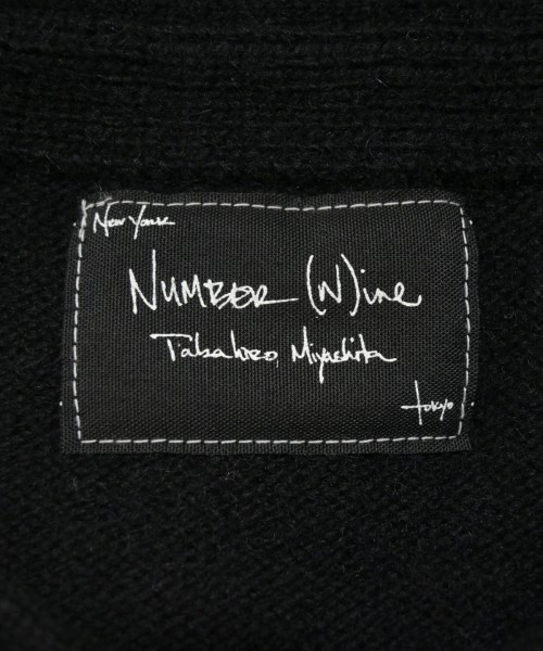 NUMBER NINE（ナンバーナイン）ニット・セーター 黒 サイズ:2(S位) メンズ/2200619272104