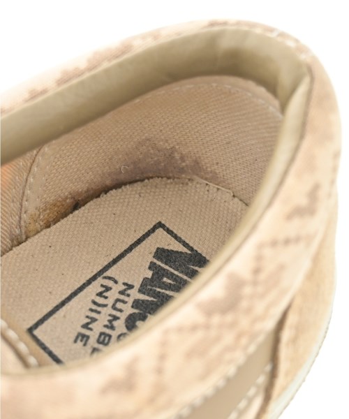 NUMBER NINE（ナンバーナイン）スニーカー ベージュ サイズ:9 1/2(27.5cm位) メンズ/2200602938017