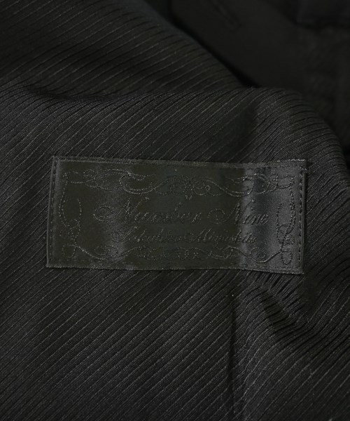 NUMBER NINE（ナンバーナイン）スラックス 黒 サイズ:3(M位) メンズ/2200673393043