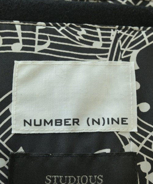 NUMBER NINE（ナンバーナイン）チェスターコート 黒 サイズ:2(S位) メンズ/2200680578037