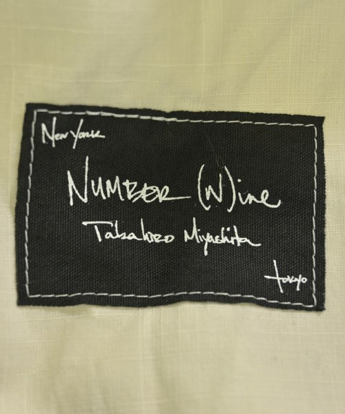 NUMBER NINE（ナンバーナイン）クロップドパンツ 黒 サイズ:4(L位) メンズ/2200696136177