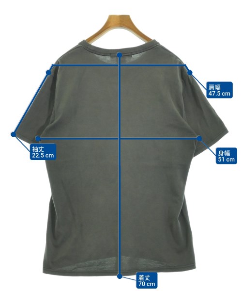 NUMBER NINE（ナンバーナイン）Tシャツ・カットソー グレー サイズ:4(L位) メンズ/2200651969086