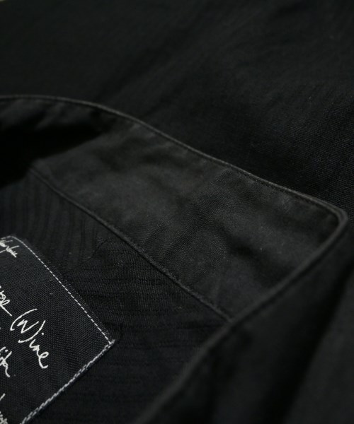 NUMBER NINE（ナンバーナイン）カジュアルシャツ 黒 サイズ:2(S位) メンズ/2200653093079