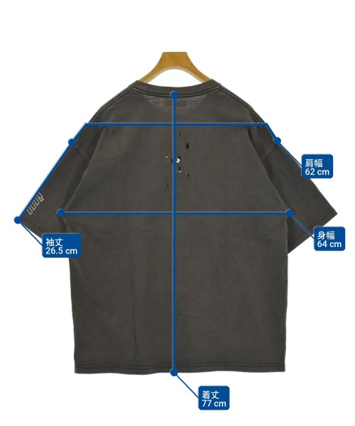 NUMBER NINE（ナンバーナイン）Tシャツ・カットソー 茶 サイズ:4(L位) メンズ/2200712673013