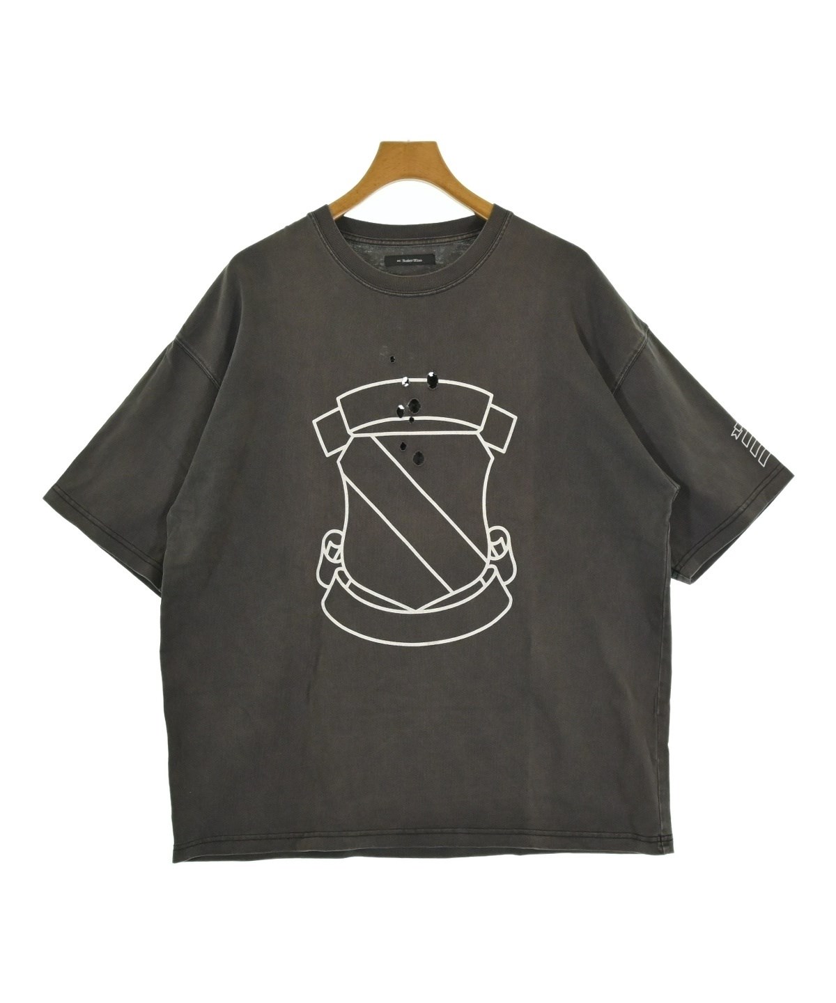 NUMBER NINE（ナンバーナイン）Tシャツ・カットソー 茶 サイズ:4(L位