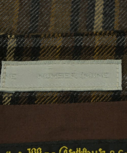 NUMBER NINE（ナンバーナイン）Tシャツ・カットソー 茶 サイズ:2(S位) メンズ/2200645213058