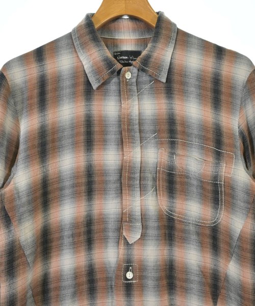 NUMBER NINE（ナンバーナイン）カジュアルシャツ 茶 サイズ:3(M位) メンズ/2200645828092