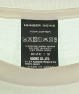 NUMBER NINE（ナンバーナイン）Tシャツ・カットソー 白 サイズ:2(S位) メンズ/2200643652729
