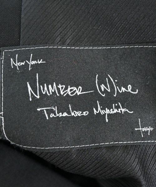 NUMBER NINE（ナンバーナイン）カジュアルシャツ 黒 サイズ:2(S位) メンズ/2200703668660