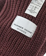 NUMBER NINE（ナンバーナイン）マフラー 赤 サイズ:- メンズ/2200678967492