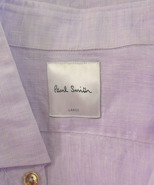 Paul Smith（ポールスミス）カジュアルシャツ 紫 サイズ:L メンズ/2200559071058