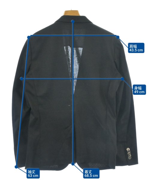 Paul Smith（ポールスミス）カジュアルジャケット 黒 サイズ:L メンズ/2200557881017