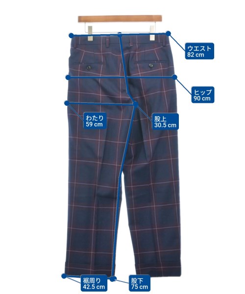 Paul Smith（ポールスミス）スラックス 紺 サイズ:L メンズ/2200621380095