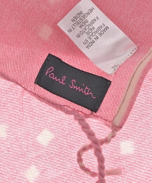 Paul Smith（ポールスミス）ストール ピンク サイズ:- メンズ/2200621380262