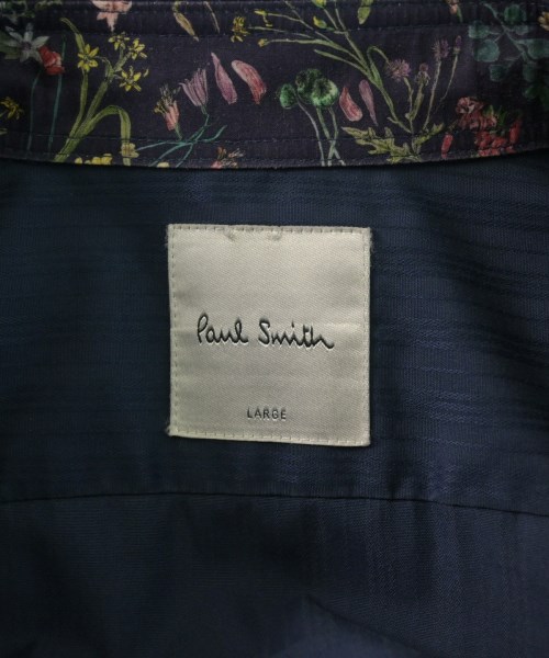 Paul Smith（ポールスミス）カジュアルシャツ 紺 サイズ:L メンズ/2200636360037