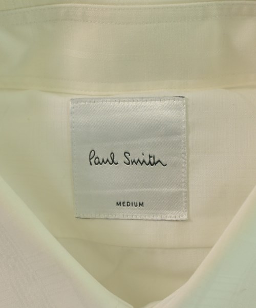 Paul Smith（ポールスミス）カジュアルシャツ 白 サイズ:M メンズ/2200636360112
